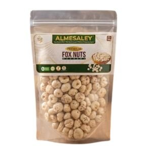 ALMESALY Makhana 100g | Light & Crunchy Phool Makhana for Healthy Snacking | Naturally Puffed, Fresh & Cleaned | Ideal for Roasting, Cooking & Fasting Use (Pack of 1). (Pack of 1)