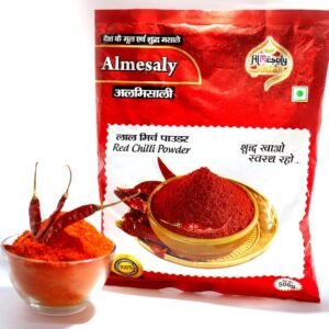 Almesaly Red Chilli Powder – 500g | Natural & Fresh Indian Spice | Perfect for Curries, Gravies, Marinades, Pickles & Traditional Indian Cooking